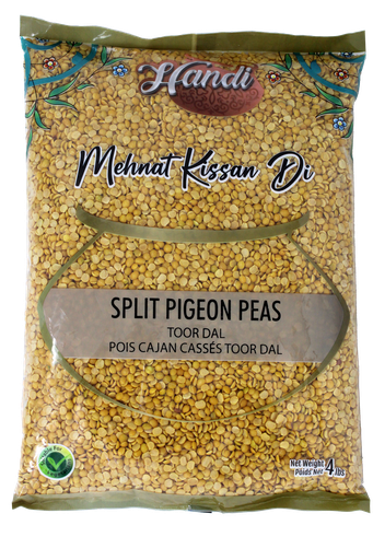 [LNT-TOOR-4LB] HANDI LENTILS TOOR DAL 4LB