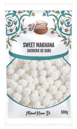 [IN-SWT-MAKHANA-500] HANDI SN SWEET MAKHANA 500GMS