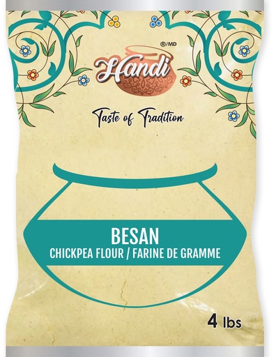 [HD-BESL-8] HANDI FL BESAN CHICK PEA FLOUR 4LB