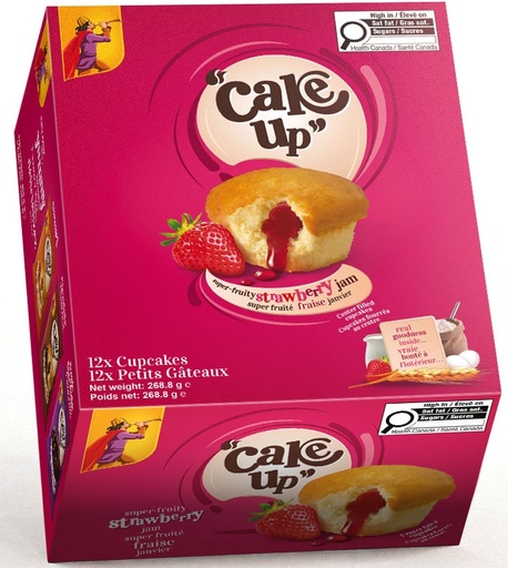 [EBM-CU-STR-12] EBM CAKE UP STRAWBERRY 276GM