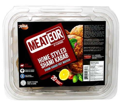 [MEATEOR-CHKSHAMK] MEATEOR CHICKEN HOME STYLED SHAMI KEBAB 900 GM