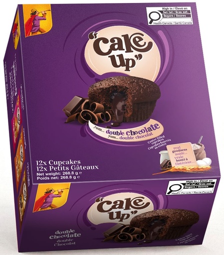 [EBM-CU-DBLCHOC-12] EBM CAKE UP DOUBLE CHOCOLATE 276GM