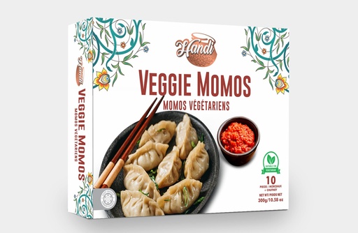 [HDF-VEG-MOMO] FZ HANDI VEGGIE MOMOS 10PC/PKT 300GM