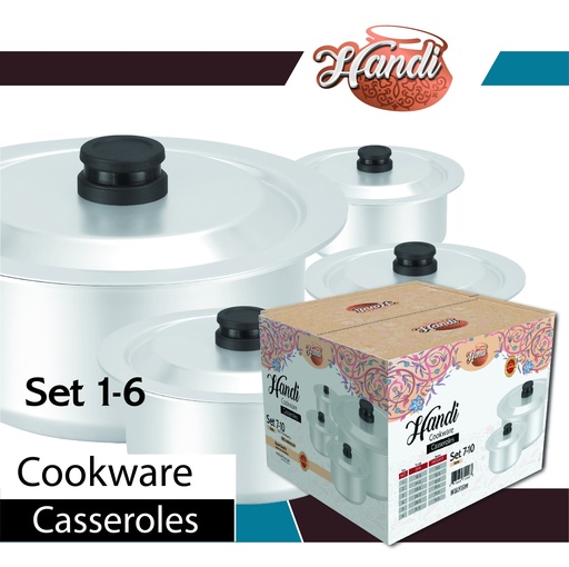 [UT-METAL-PATILA1to6] HANDI UTM PATILA SET 1-6
