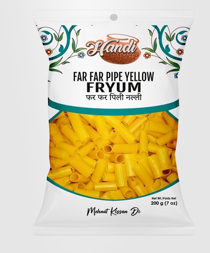 [IN-FAR-PY] HANDI PS FAR FAR PIPE (YELLOW) 200GM