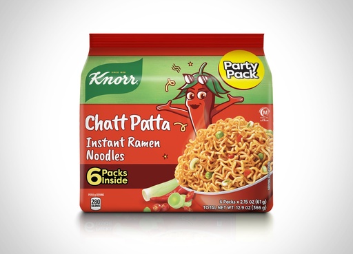 [KN-NO-CHAT-12] KNORR NOODLES CHATPATA PARTY PACK 366GM