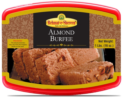 [RA-SWT-ALM-BUR] FZ REHMAT-E-SHEREEN SWT BURFEE ALMOND 1LB
