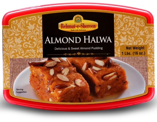 [RA-SWT-ALM-HAL] REHMAT-E-SHEREEN ALMOND HALWA 1LB