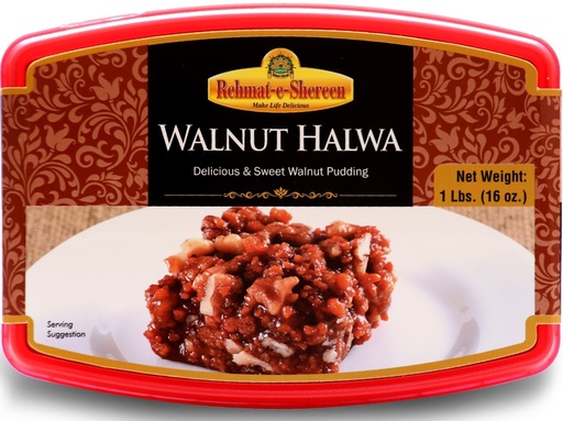 [RA-SWT-WAL-HALWA] FZ REHMAT-E-SHEREEN SWT WALNUT HALWA 1LB
