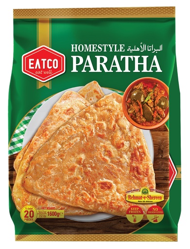 [RA-HOME-PARATHA] FZ EAT CO REHMAT-E-SHEREEN HOME STYLE PARATHA 20PCS