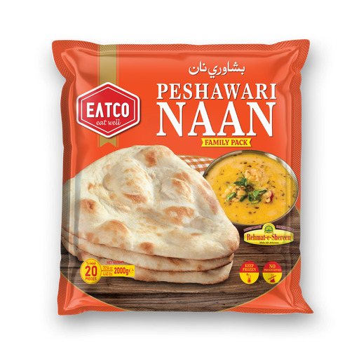 [RA-PESHAWARI-NAAN] FZ EAT CO REHMAT-E-SHEREEN PESHAWARI NAAN 20PCS