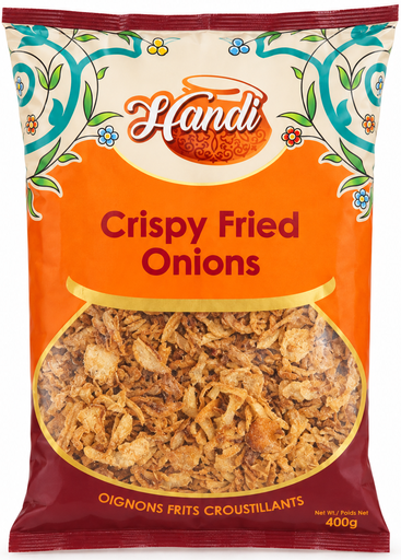 [FRIED-ON1] HANDI ON FRIED ONIONS 400GM