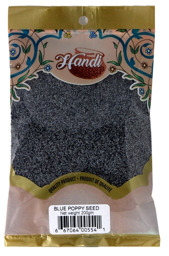 [IN-POPPYBLUE-200] HANDI POPPY SEED BLUE 200GM