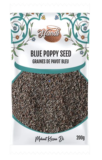 [IN-POPPYBLUE-200] HANDI PS POPPY SEED BLUE 200GM