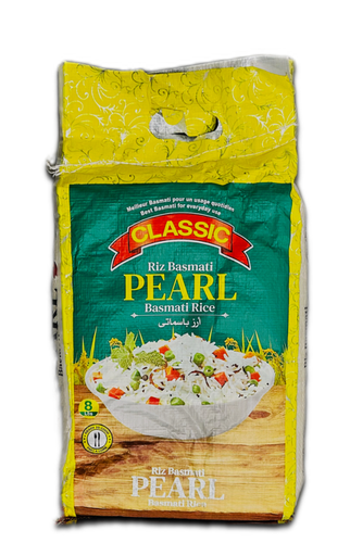 [RCE-PRL-8LB-4] CLASSIC PEARL BASMATI RICE 8LB