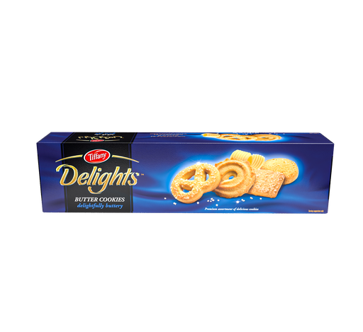 [TIF-COOK-DLT] TIFFANY BUTTER COOKIES DELIGHT 80GM