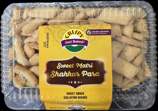 [CRP-SHAK-PARA] CRISPY SHAKKAR PARA 400GM