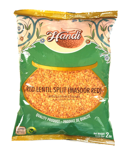 [LNT-RED-SP-2LB] HANDI LENTILS RED LENTIL SPLIT 2LB