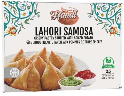 [HDF-LAH-SAM] FZ HANDI LAHORI SAMOSA 65GM 25PCS/PKT 1625GM