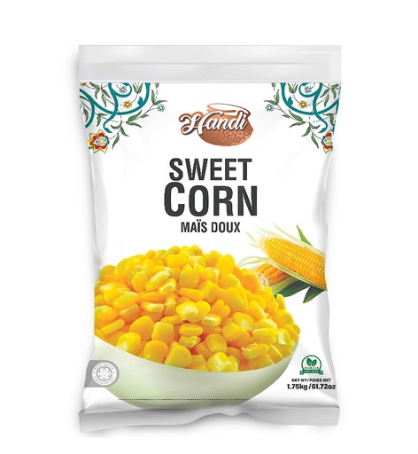 [HDF-SW-CORN] HANDI FROZEN SWEET CORN 1.75KG