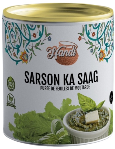 [HD-SAAG] HANDI CAN SARSOON SAAG 800GM