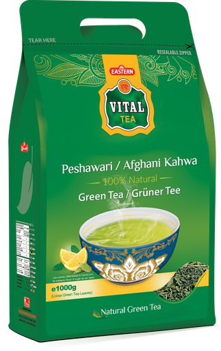[T-VIT-JAR-GT-XL] VITAL TEA POUCH PESHAWARI KAHWA 1000GM