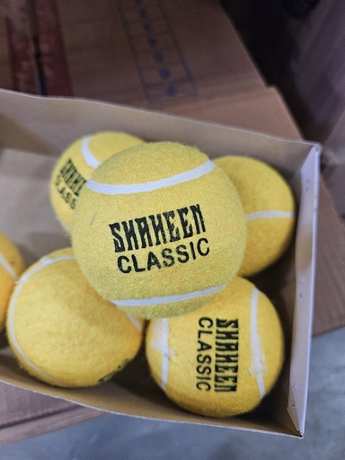 [CRICK-TBALL] SPORT SHAHEEN CRICKET TENNIS BALL 6 PC