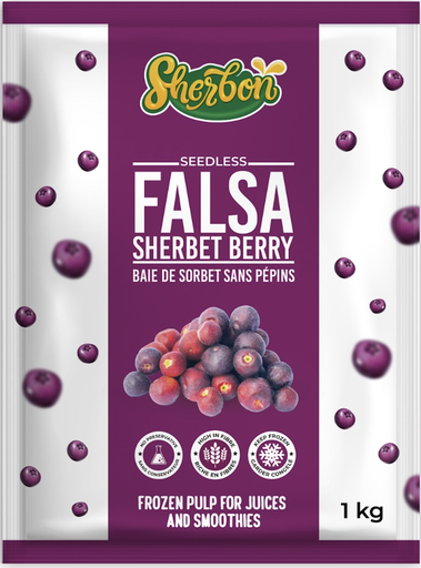 [SHR-FRZ-FALSA] SHERBON FRUIT FALSA PULP (SHERBET BERRY) 1KG