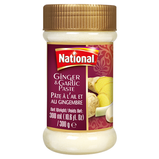 [NF-PST-MIX] NATIONAL PASTE GINGER GARLIC 300GM