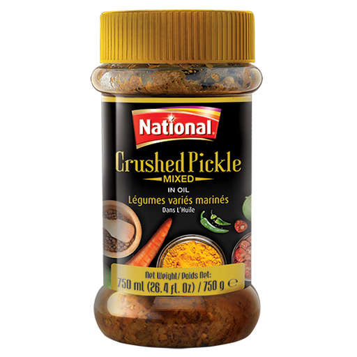 [NF-PKLL-CRSH] NATIONAL PICKLE CRUSHED MIX 750GM