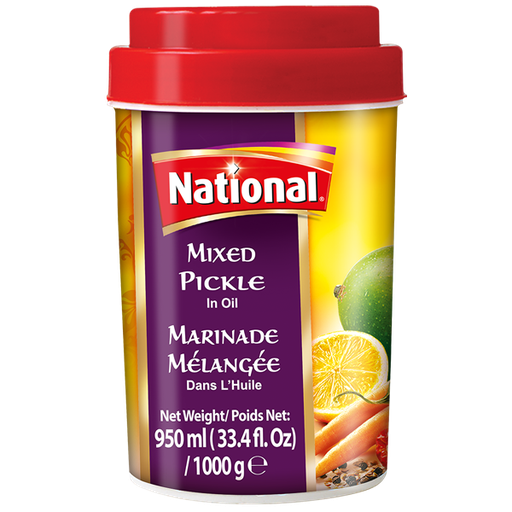 [NF-PKLL-MX] NATIONAL PICKLE MIXED 1000GM