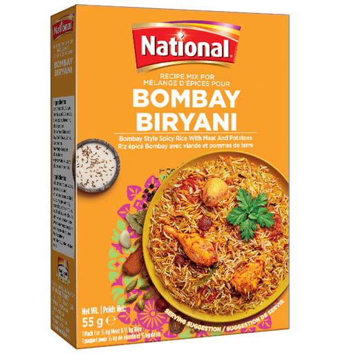 [NF-RM-O-BBRY] NATIONAL RMO BOMBAY BIRYANI 55GM