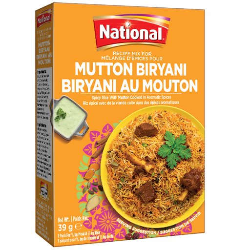 [NF-RM-O-MBRY] NATIONAL RMO MUTTON BIRYANI 39GM