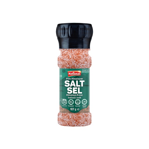 [NF-PSLT-GRN] NATIONAL SALT PINK GRINDER 4.5OZ