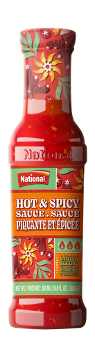 [NF-SAU-HS] NATIONAL SAUCE SML HOT & SPICY 300GM