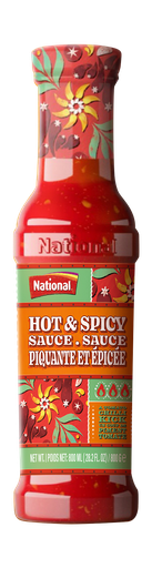 [NF-SAUL-HS] NATIONAL SAUCE LRG HOT & SPICY 800GM