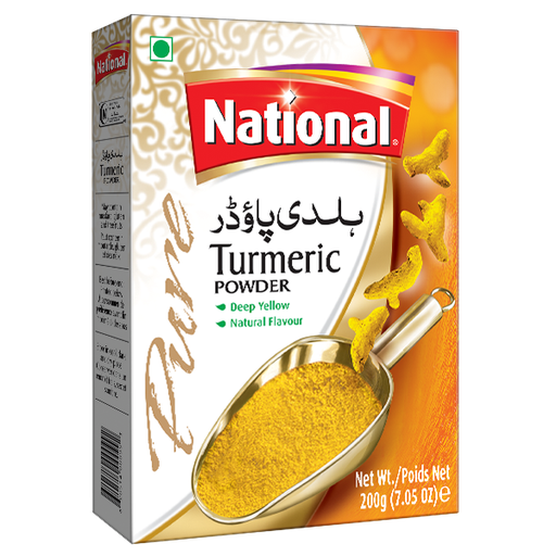 [NF-PS-TUR-PWDR200] NATIONAL PS TURMERIC POWDER 200GM