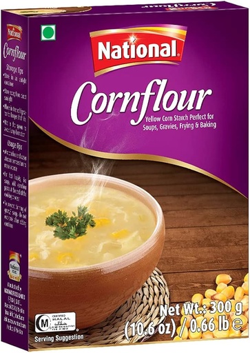[NF-BK-CRNFL] NATIONAL BK CORNFLOUR 300GM