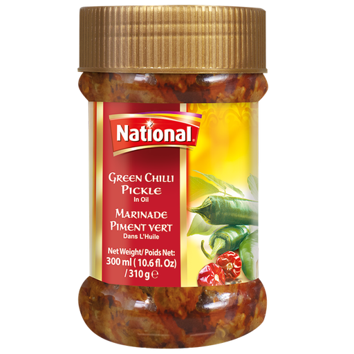 [NF-PKL-CH] NATIONAL PICKLE SML CHILLI 310GM