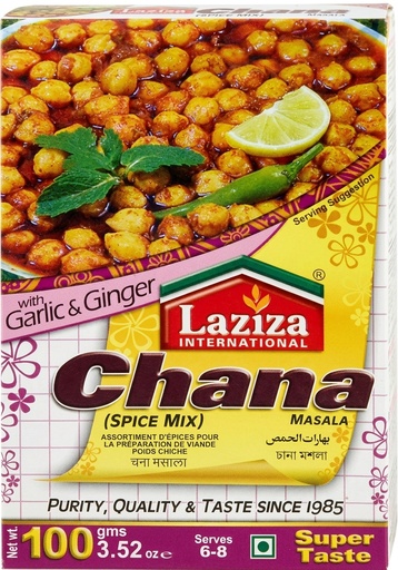 [LZMS-CHANA] LAZIZA RM CHANA MASALA 100GM