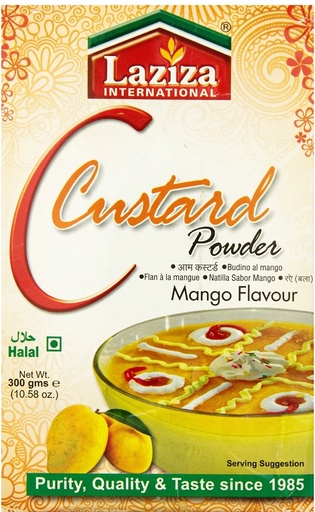 [LZCUS-MAN] LAZIZA CUSTARD POWDER MANGO 300GM