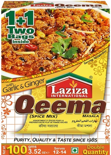 [LZMS-QE] LAZIZA RM QEEMA MASALA 100GM