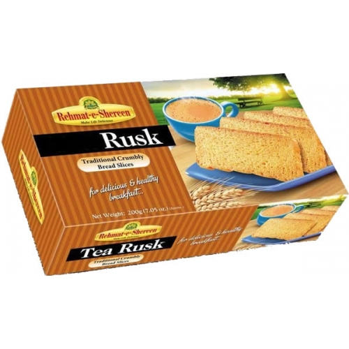 [RA-TEA-RUSK] REHMAT-E-SHEREEN TEA RUSK 200GM