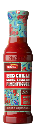 [NF-SAUL-RC] NATIONAL SAUCE LRG RED CHILLI 800GM