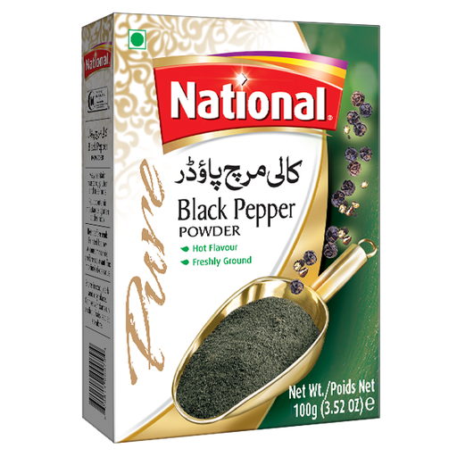 [NF-PS-BPEP-PDR] NATIONAL PS BLACK PEPPER POWDER 100GM