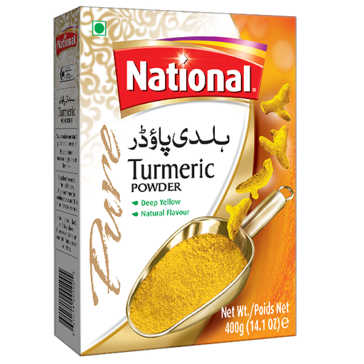 [NF-PS-TURPWDR400] NATIONAL PS TURMERIC POWDER 400GM