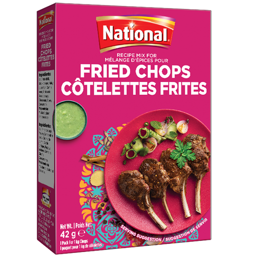 [NF-RM-FRCH] NATIONAL RM FRIED CHOPS 42GM