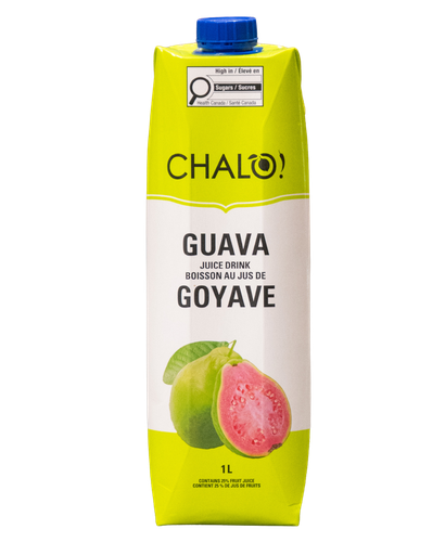 [CH-JCE-1LTR-GUAVA] CHALO CHAUNSA GUAVA JUICE NECTAR 1LTR