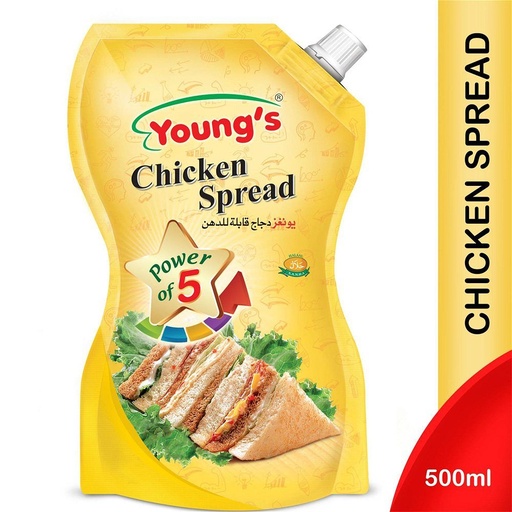 [YNG-SPR-CHCL] YOUNG'S SPREAD 500 ML CHICKEN FLAVOURED CLASSIC SMALL (Box 24)