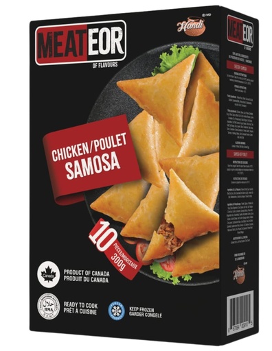 [MEATEOR-CSAM-300] FZ MEATEOR SAMOSA 300GM CHICKEN